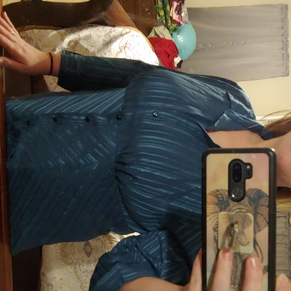 Studio 1940 blue dress shirt